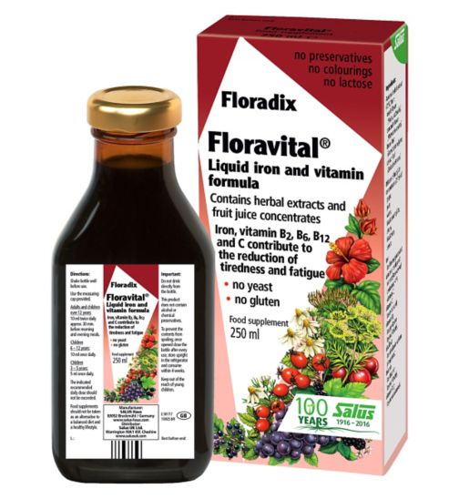 Floravital Liquid Iron Formula - 250 ml