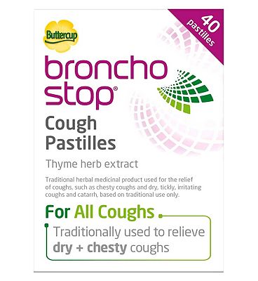 Click to view product details and reviews for Bronchostop Cough Pastilles 40 Pastilles.