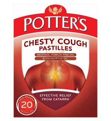 Potter's Chesty Cough Pastilles - 20 Pastilles