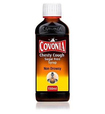 Click to view product details and reviews for Covonia Chesty Cough Sugar Free Syrup 150ml.