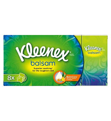 Kleenex Balsam Tissues 8 Pocket Tissues
