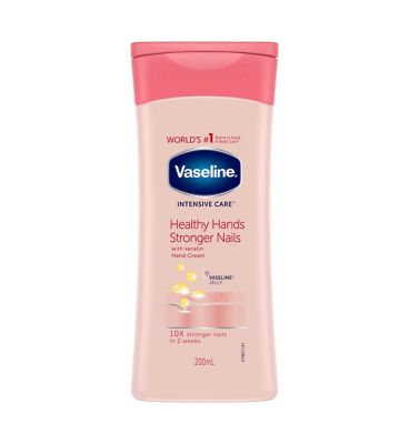Vaseline Intensive Care Hand Cream Healthy Hands Stronger Nails 200ml (5)