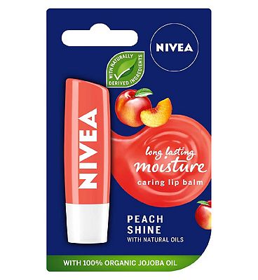 NIVEA Lip Fruity Shine Peach Review