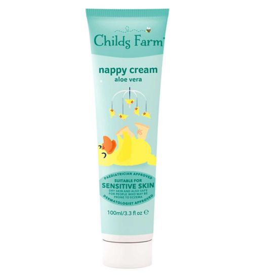 Childs Farm Baby Nappy Cream Unfragranced 100ml