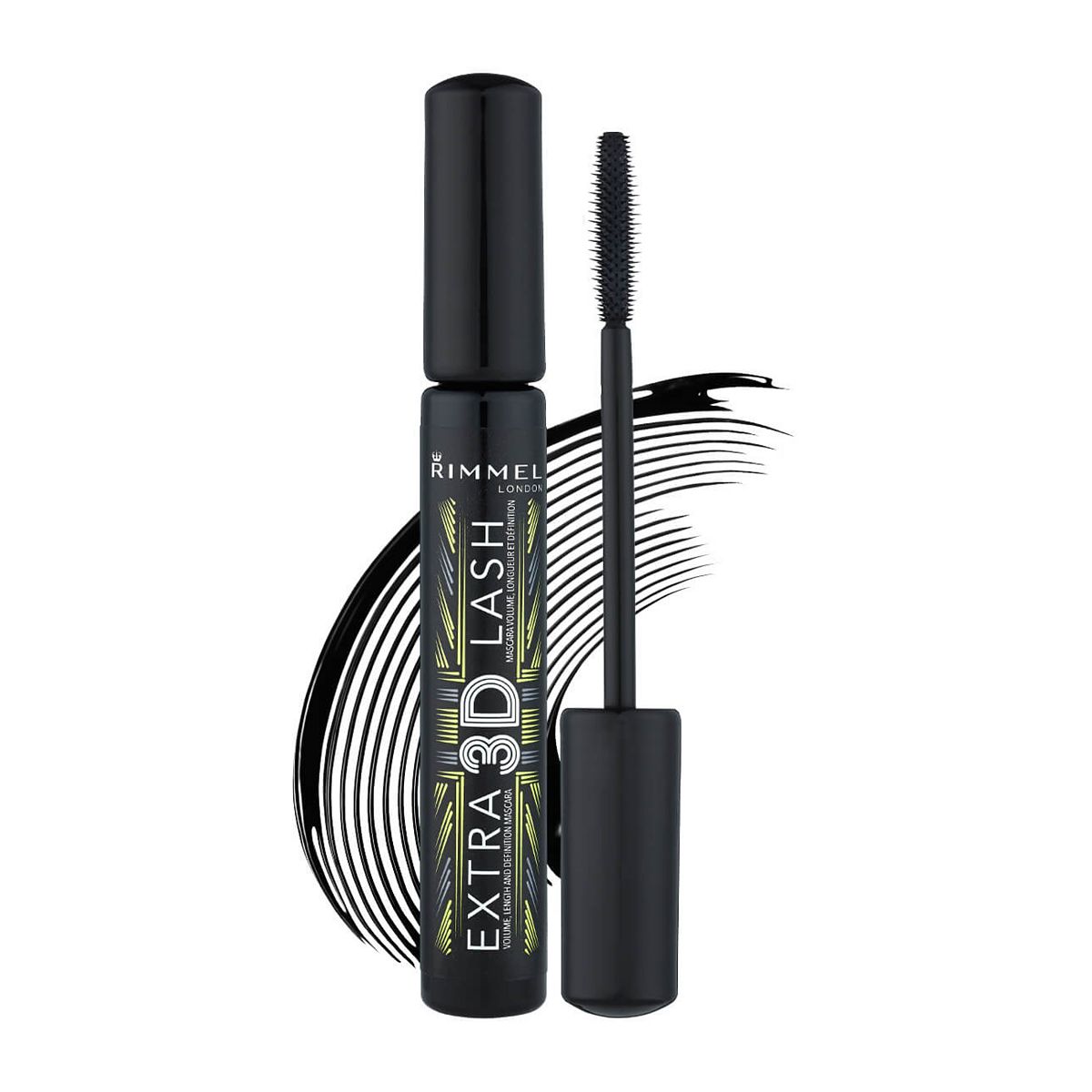 Rimmel Extra 3D Lash Volumising, Defining & Lengthening Mascara Black