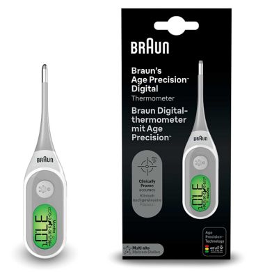 Braun Age Precision Digital Stick PRT2000 Thermometer