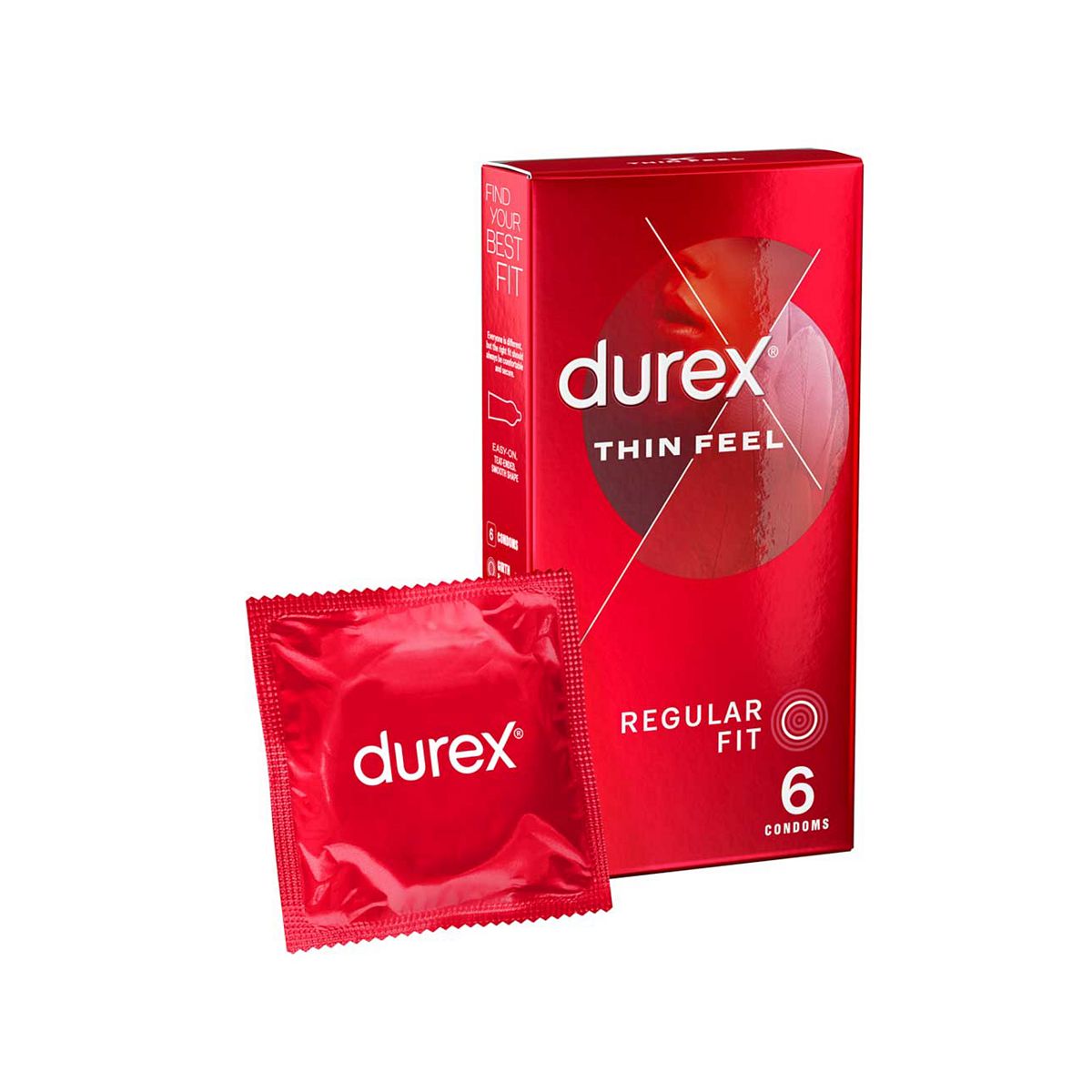 Durex Thin Feel Condoms - Pack Of 6