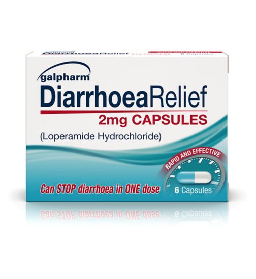 Galpharm Diarrhoea Relief 2mg - 6 Capsules