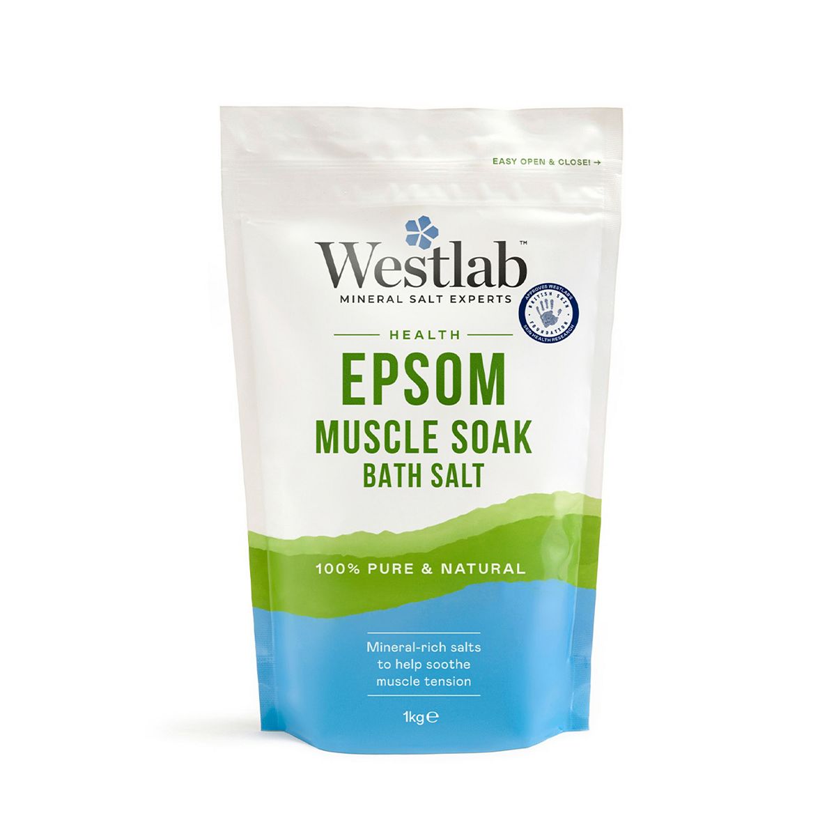 Westlab Epsom Bath Salt 1Kg
