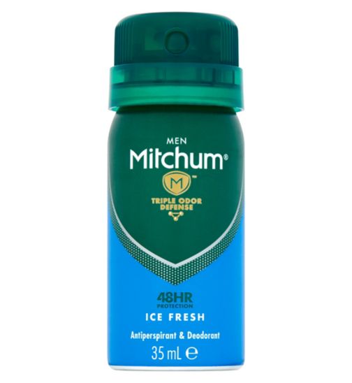 Mitchum Men Triple Odor Defense Ice Fresh 48HR Protection Anti-Perspirant & Deodorant Aerosol 35ml