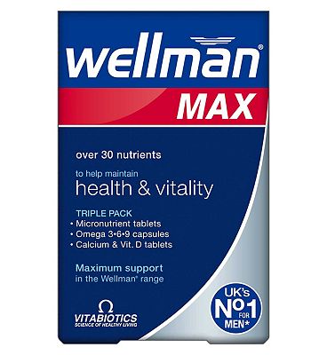 Vitabiotics Wellman Max 84 Tablets / Capsules