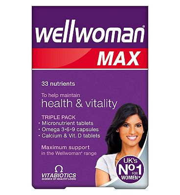 Vitabiotics Wellwoman Max 84 Tablets/Capsules