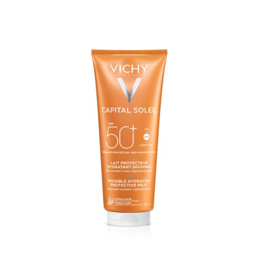 Vichy Capital Soleil Hydrating Fresh Sun Protection Milk SPF50+ for Face & Body 300ml