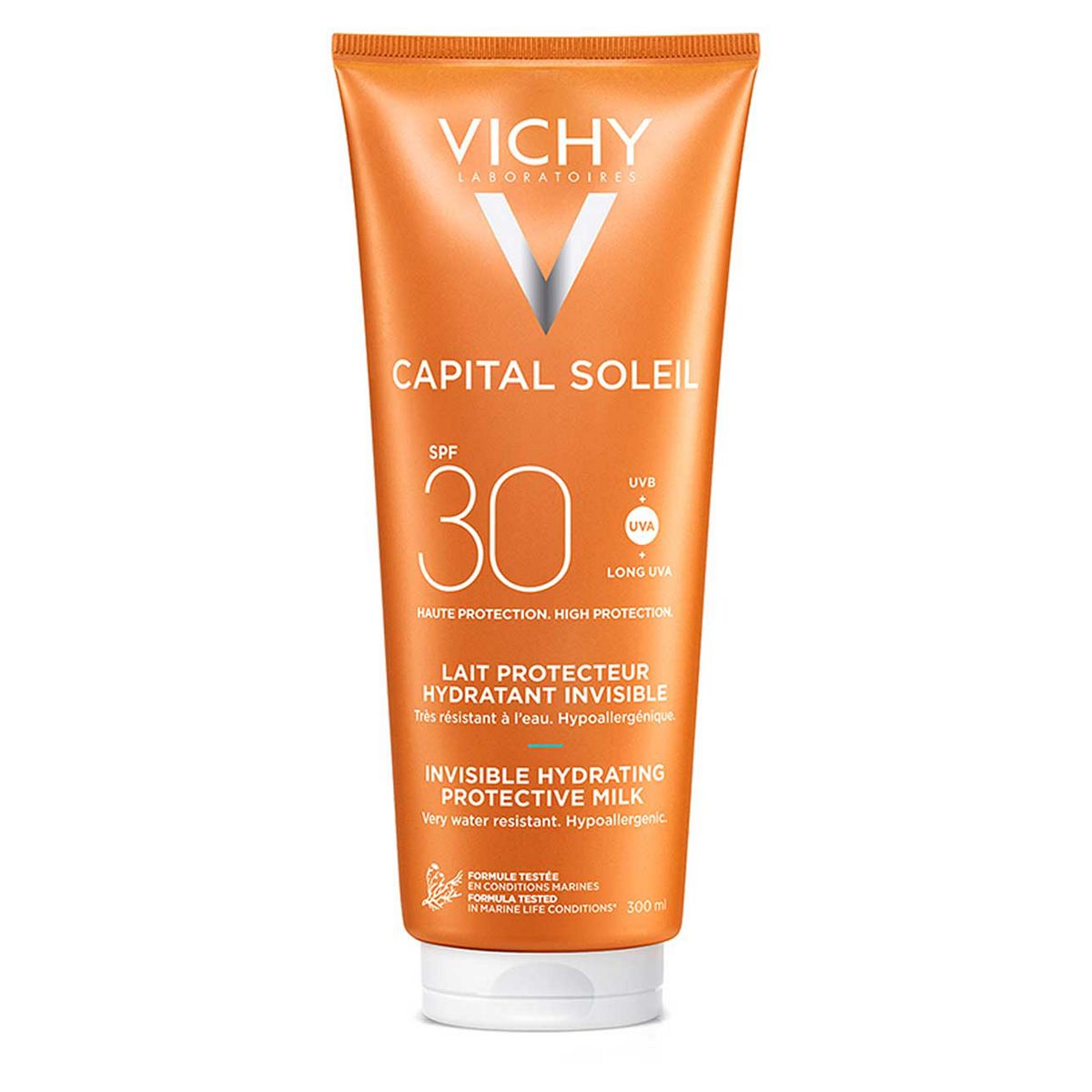 Vichy Ideal Soleil Face & Body Sun Protection Milk 300Ml Spf30