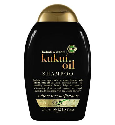 OGX Hydrate + Defrizz Kukui Oil Shampoo 385ml
