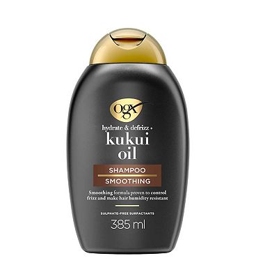 OGX Hydrate + Defrizz Kukui Oil Shampoo 385ml