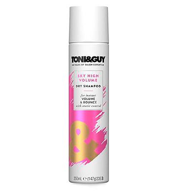 Toni & Guy Glamour Sky High Volume Dry Shampoo 250ml