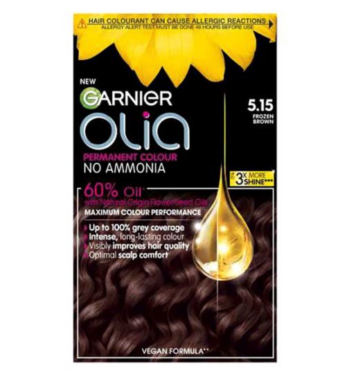 Garnier Olia 5.15 Frosted Chocolate Brown No Ammonia Permanent Hair Dye