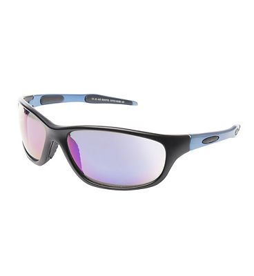 Boots Active Matt Black Sports Wrap Sunglasses