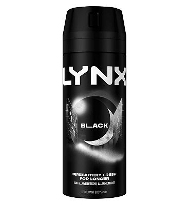 Lynx Aerosol Bodyspray Black 150ml