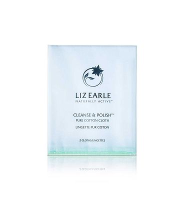 Liz Earle Pure Muslin Cloths (2 Quantity) for Cleanse & Polish Hot Cloth  Cleanser