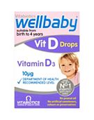 Vitabiotics Wellbaby Vit D Drops 10 µg 30ml