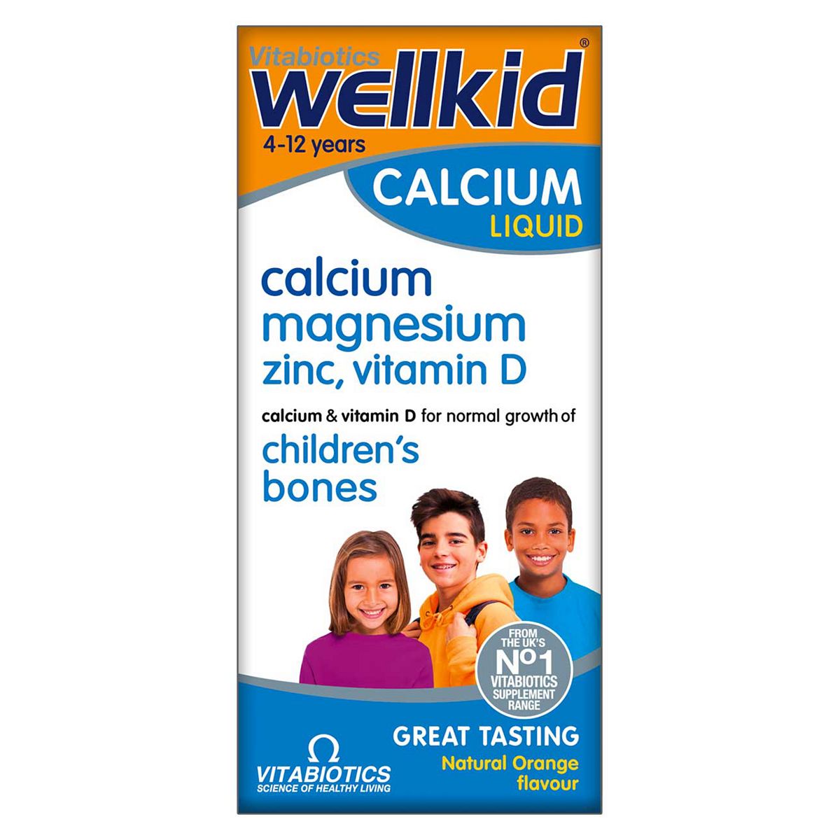 Wellkid Vitabiotics Calcium Liquid 150Ml