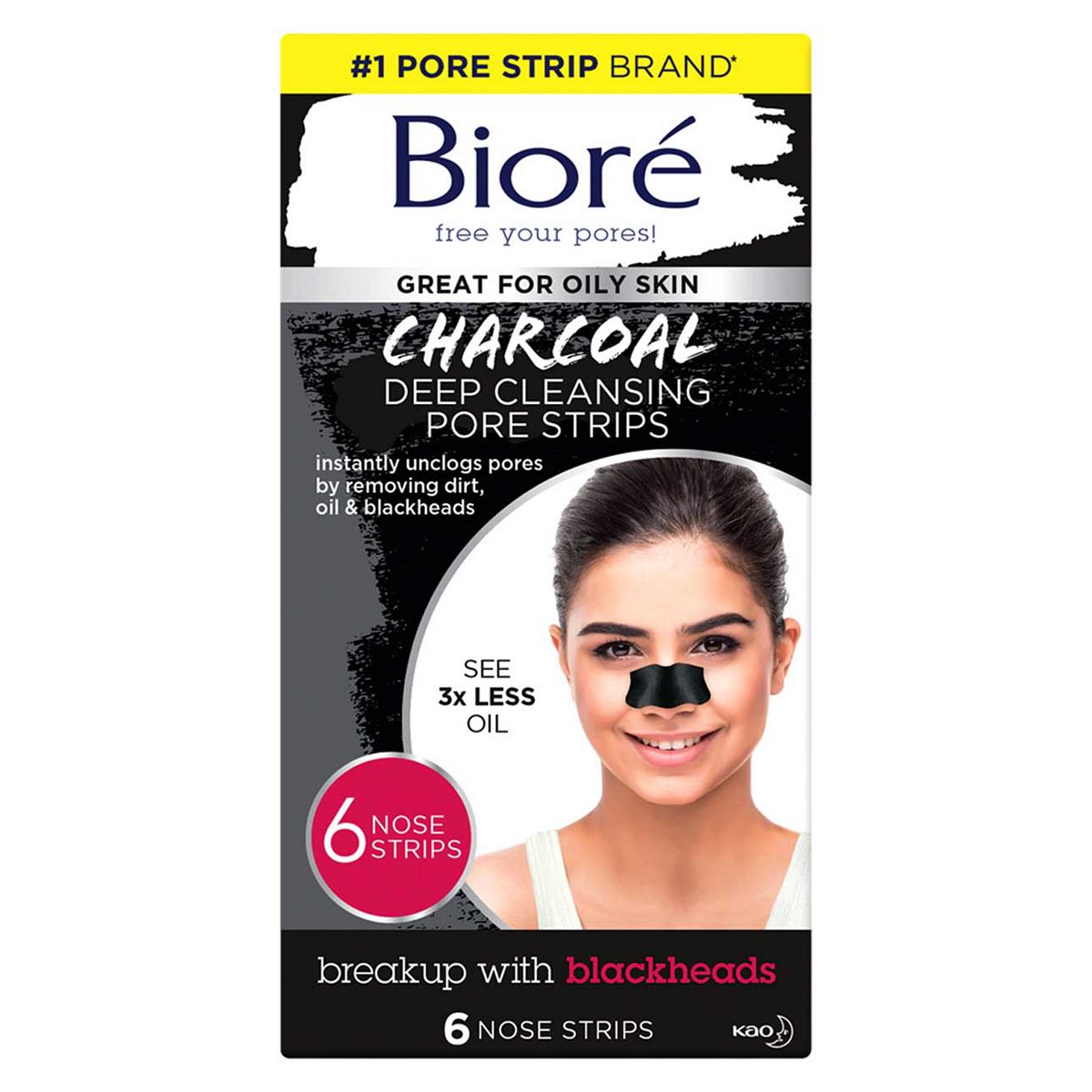 Biore Bioré Deep Cleansing Charcoal Pore Strips