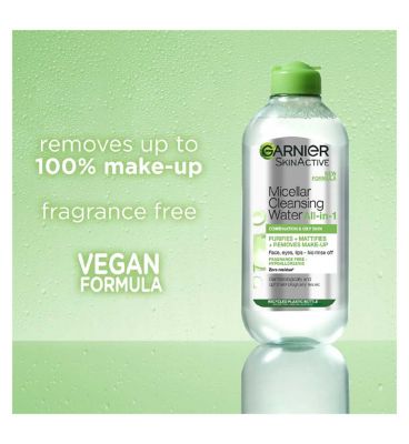 Garnier Micellar Water Facial Cleanser Combination Skin 400ml (2)