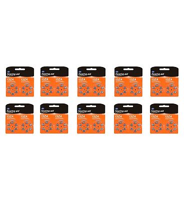 Boots batteries 13ZA 12s 10 Pack Bundle (120 batteries)