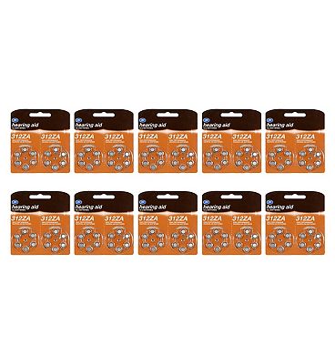 Boots batteries 312ZA 12s 10 Pack Bundle (120 batteries)