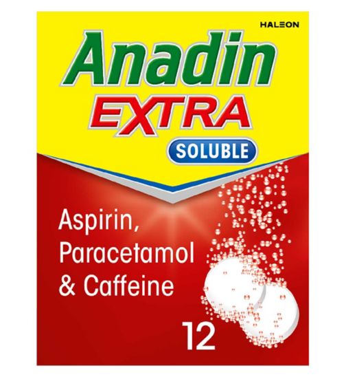 Anadin Extra Triple Action - 12 Soluble Tablets