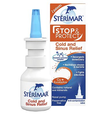 Sterimar Stop And Protect Cold Sinus Relief 20ml