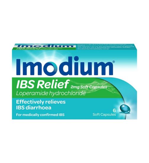 Imodium IBS Relief 2mg Soft Capsules - 6 Capsules