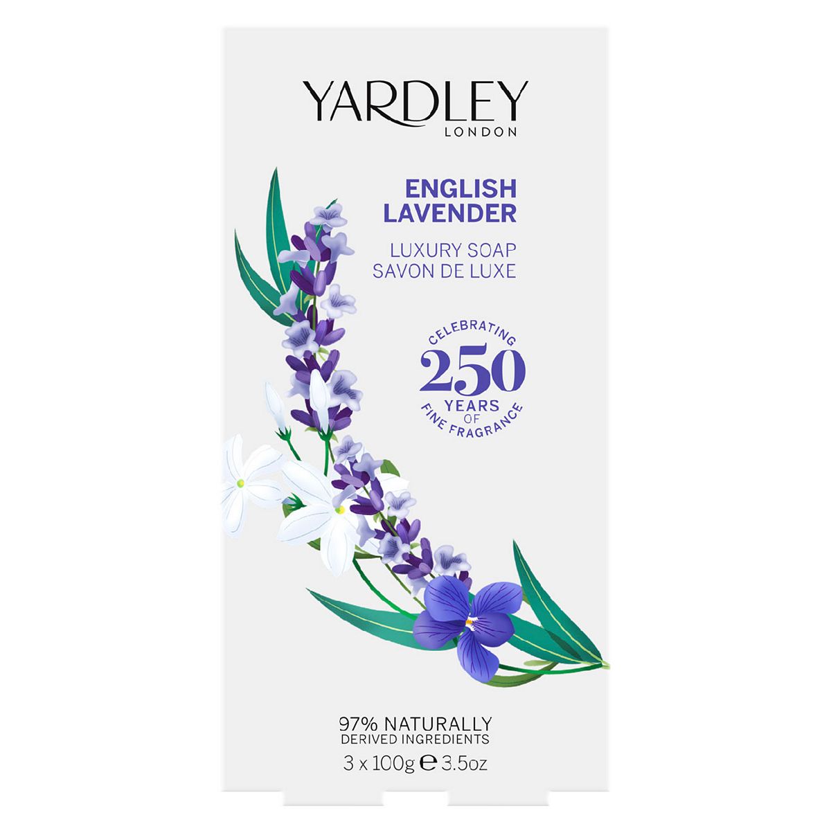 Yardley English Lavender 3 X 100G Soap