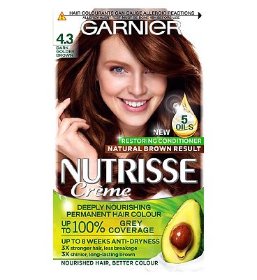 Garnier Nutrisse Crme Permanent Hair Colour 4.3 Cappuccino