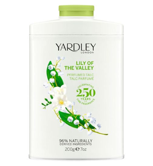 Yardley Lily of the Valley Talc 200g