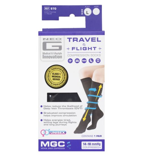 Travel And Flight Compression Socks Range - Boots Ireland