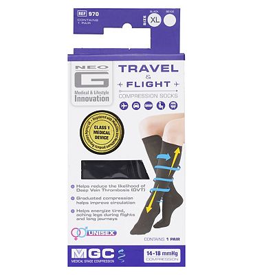 Flight Socks, Medical Grade Compression Socks