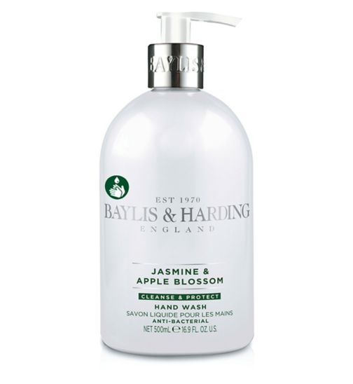 Baylis & Harding Signature Collection Jasmine & Apple Blossom Anti-bacterial Luxury Hand Wash 500ml