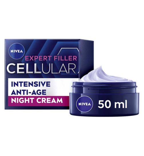 NIVEA Cellular Filler Hyaluronic Acid Anti-Age Night Face Cream 50ml
