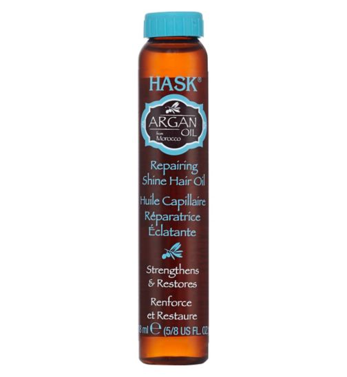 Hask Argan oil from Morocco repairing shine hair oil vial 18ml