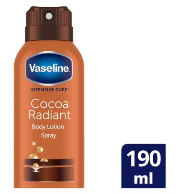 Vaseline Intensive Care Cocoa Radiant Spray Moisturiser 190 ml (5)