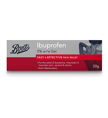 Boots Ibuprofen 5% w/w Gel - 50g