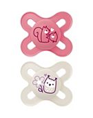 MAM 0-2m Start Soother - Pink