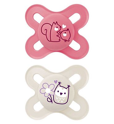 MAM Start Soother 0-2 Months Pink