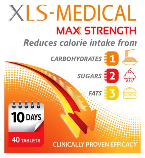 XLS-Medical Max Strength - 40 Tablets (10 Day Supply)