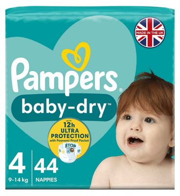 Pampers nappies asda size hot sale 4