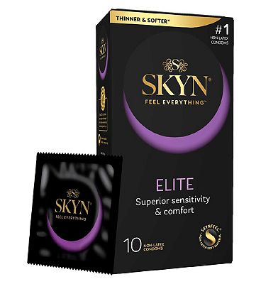 Mates Skyn Elite 10 Premium Non-Latex Condoms