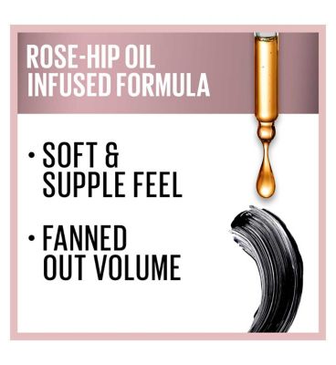 Maybelline Mascara, Lash Sensational Waterproof Mascara, Volumizing and Thickening, Colour: Black (6)